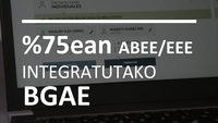 %75ean ABEE/EEE integratutako BGAE