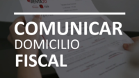 Comunicar Domicilio Fiscal